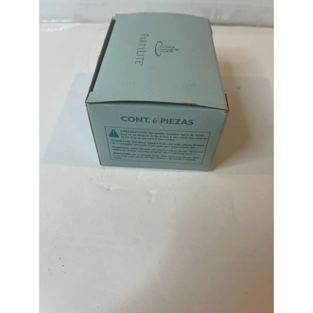 Party Lite Wild Fern 6pk Votive Candles